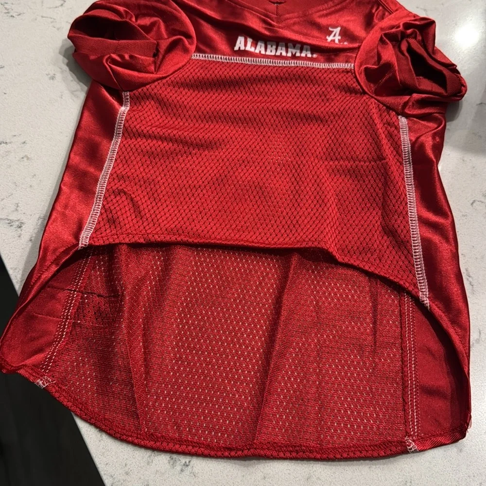 Alabama Crimson Tide 00 Dog Jersey Large - Picture 2 of 9